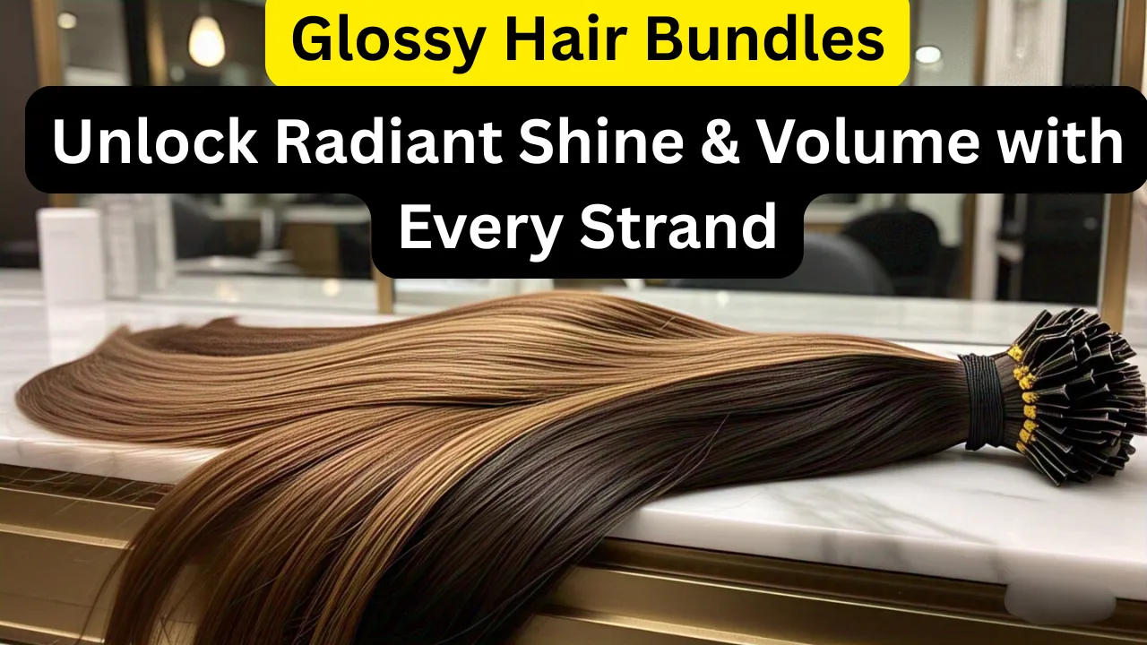 glossy hair bundles