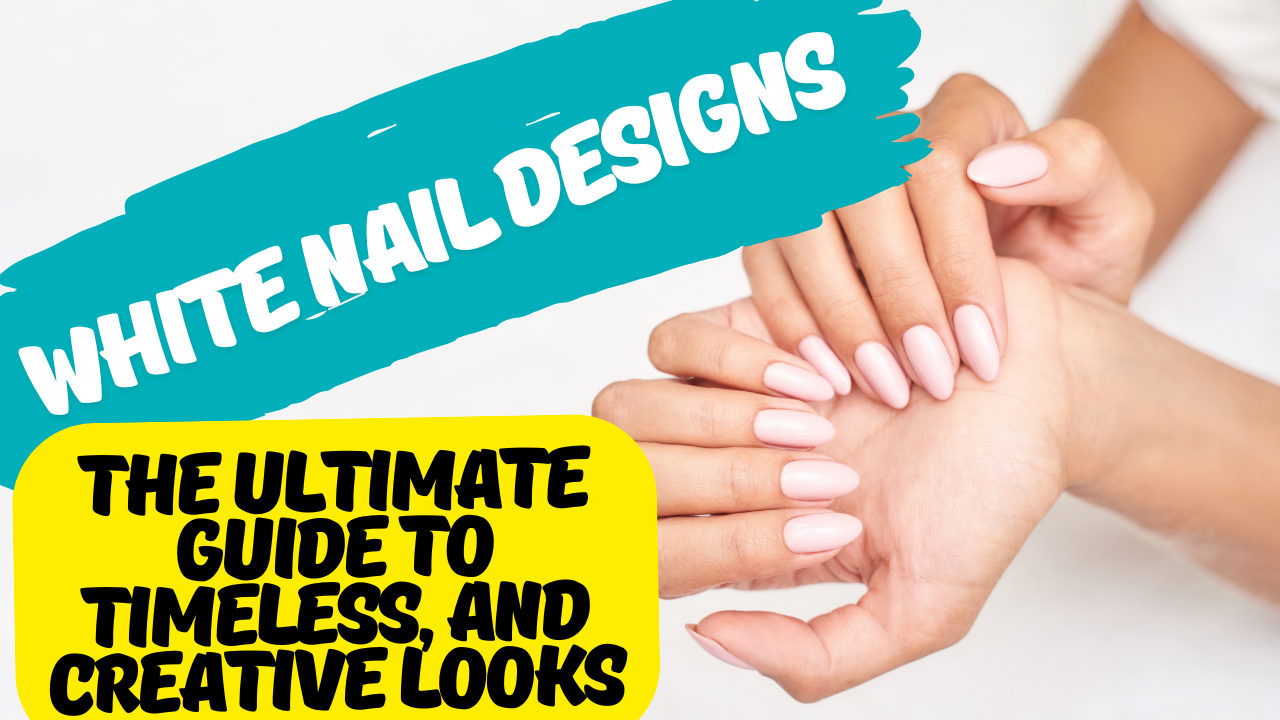 white nail designs
