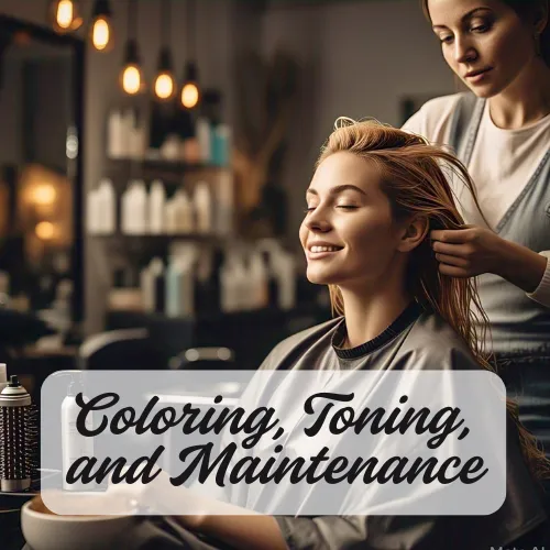 a women doing other women Honey Blonde Hair colore