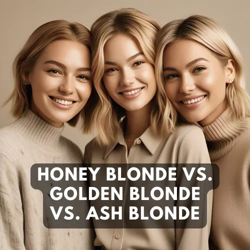 3 women happy with their Honey Blonde Hair