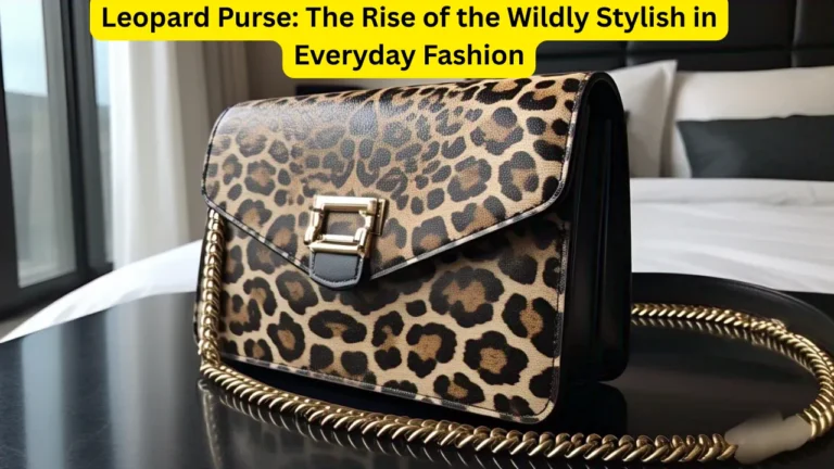 leopard purse