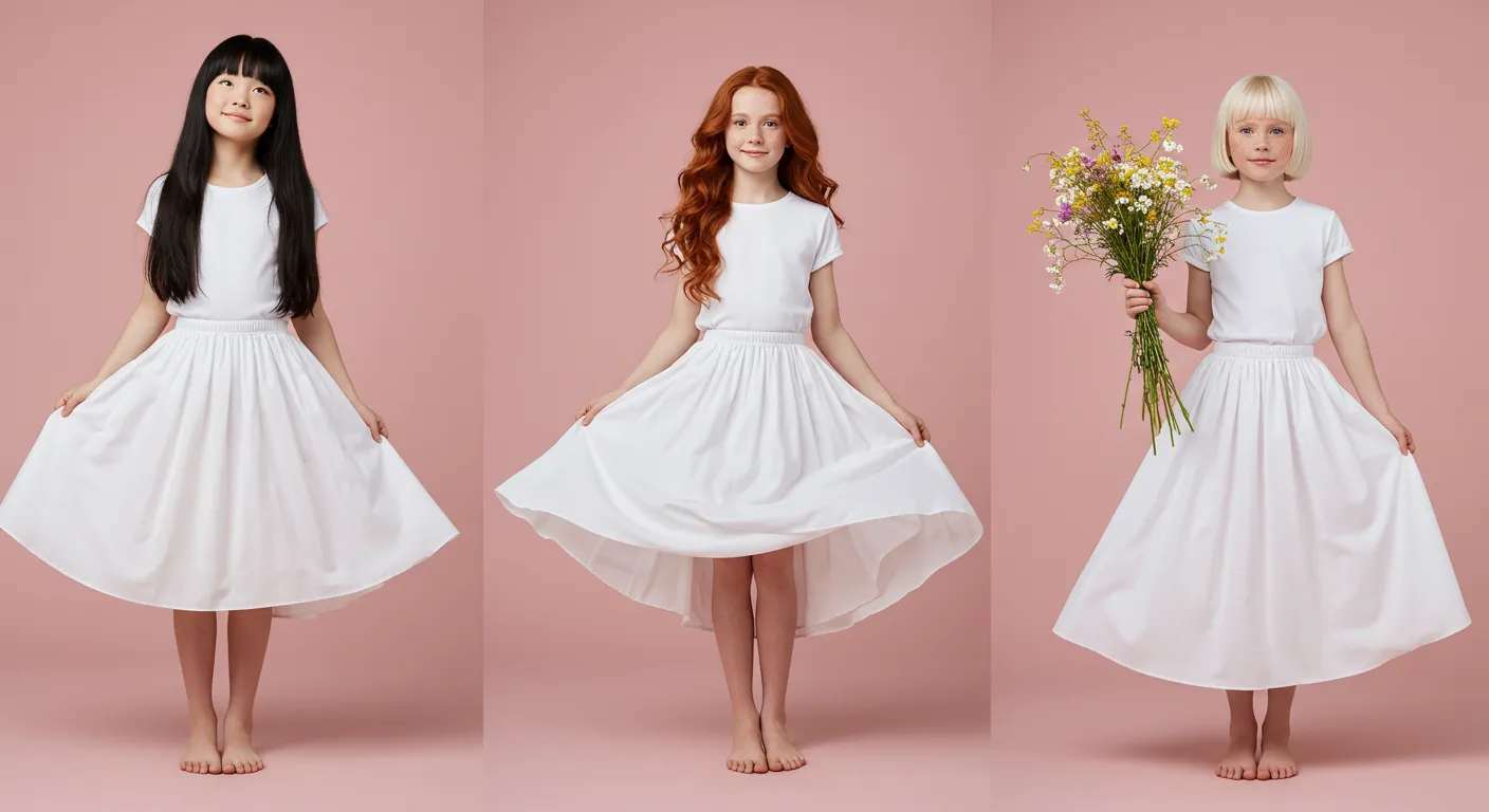 White Poplin Skirt The Ultimate Style to Effortless Elegance