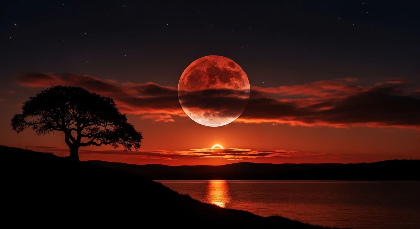 March 2026 Blood Moon Exact Times, Viewing Tips